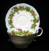 Aynsley Deco Floral Teacup