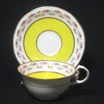 Aynsley Yellow Victorian Rose Tea Cup