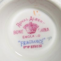 Royal Albert Fragrance Backstamp