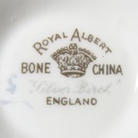 Royal Albert Bone China England Silver Birch