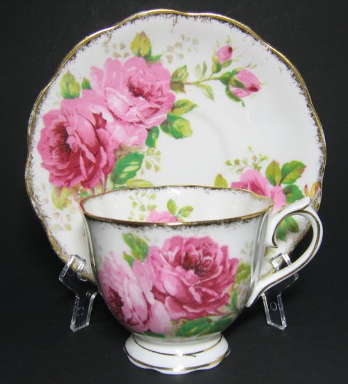 Vintage Royal Albert Bone China American Beauty Tea Cup