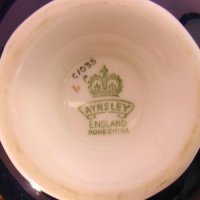 Aynsley Signature on J A Bailey Tea Cup