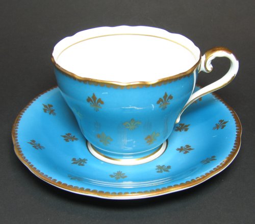 Aynsley Fleur-de-Lis Tea Cup