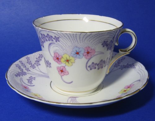 Colclough Art Deco Tea Cup and Saucer