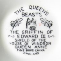 The Queen's Beasts Backstamp The Griffin