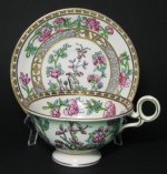 Radfords Japanese Floral Teacup and Saucer