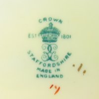 Crown Staffordshire Backstamp Made in England