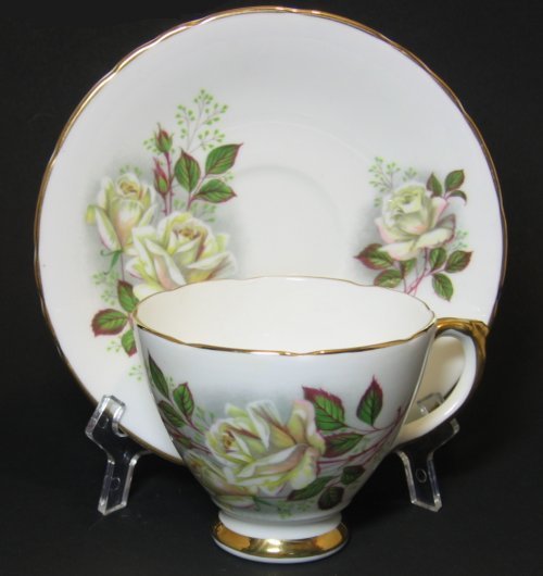 Vintage Delphine Tea cup and Saucer