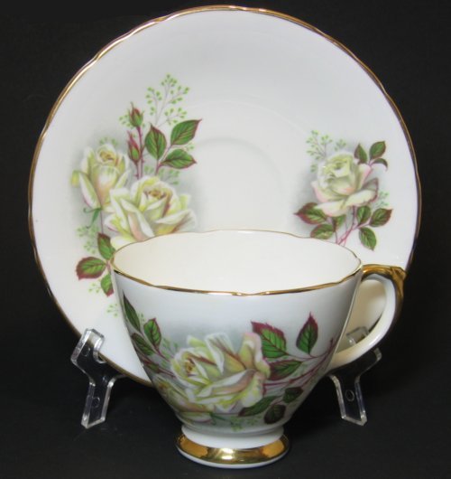 Vintage Delphine Tea cup and Saucer