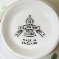 Delphine Backstamp Bone China Made in England