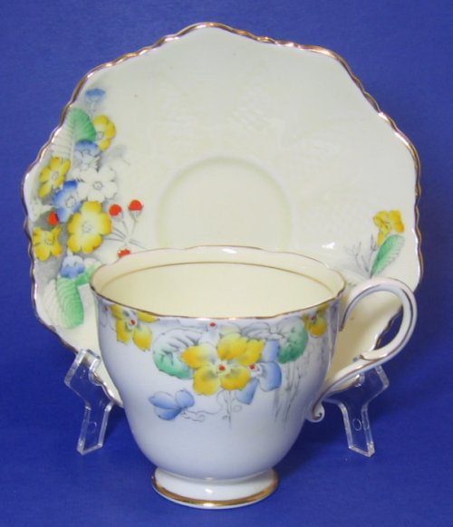 Vintage Art Deco Paragon Pastel Floral Bouquet Tea Cup