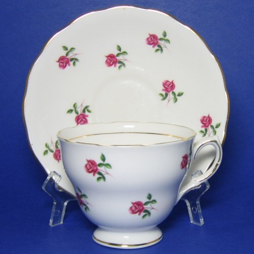 Vintage Colclough Sweetheart Rose Tea Cup and Saucer