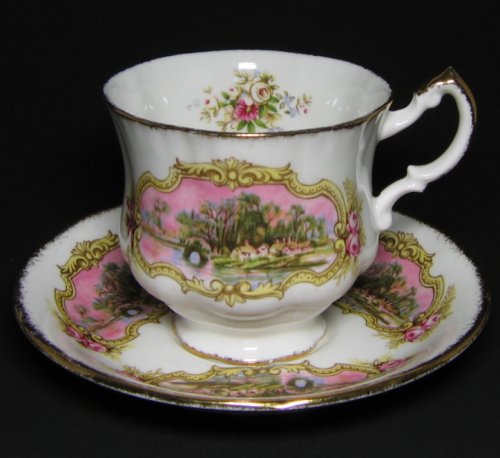 Vintage Paragon Chippendale Tea Cup and Saucer