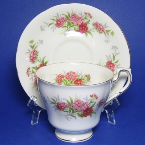 Vintage Paragon English Flowers Tea Cup and Saucer