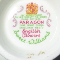 Paragon Backstamp English Flowers