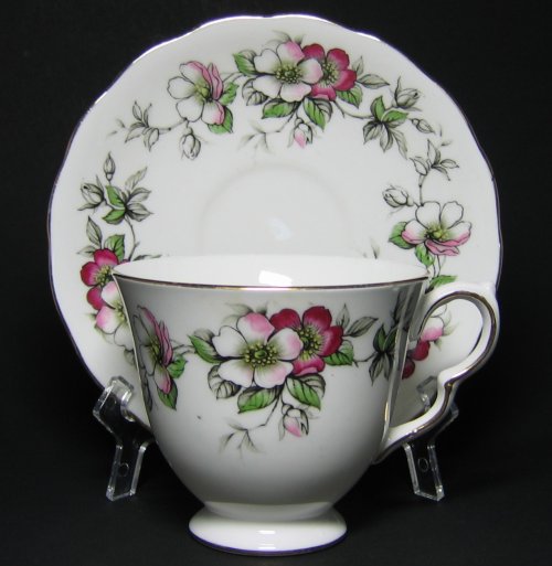 Vintage Queen Anne Tea Cup and Saucer