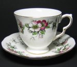 Queen Anne Apple Blossom Teacup
