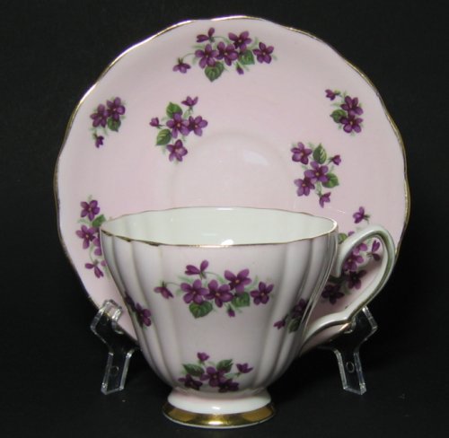 Colclough Teacup Pastel Violets