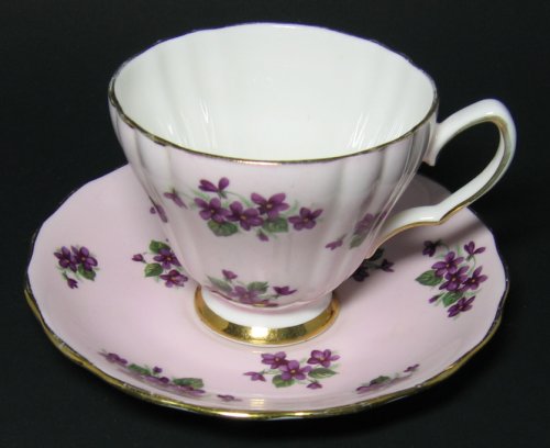 Vintage Colclough Teacup Violets