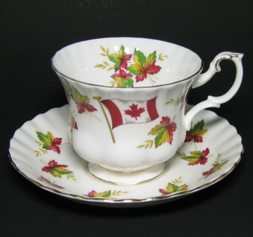 Royal Albert Canada Sea to Sea Tea Cup and Saucer