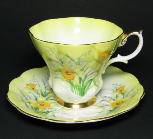 Royal Albert Yellow Daffodil Tea Cup and Saucer