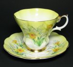 Royal Albert Yellow Daffodil Teacup and Saucer