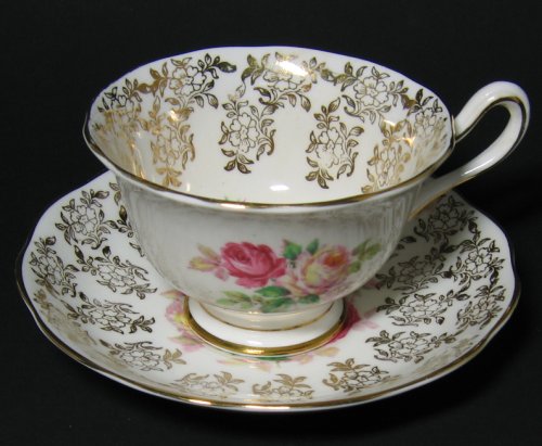 Vintage Royal Albert Gilt Floral Tea Cup