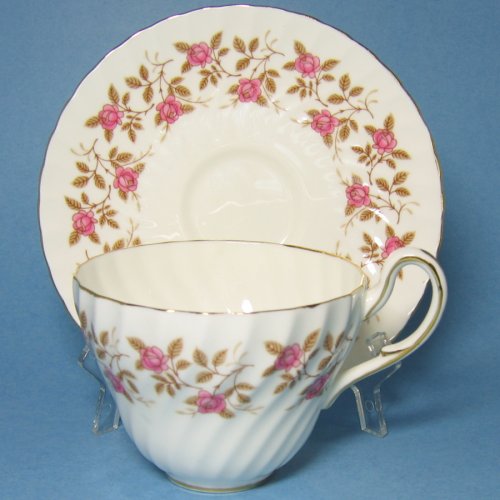 Foley Enchantment Teacup Mini Pink Roses