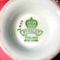 Aynsley England Bone China Backstamp Mark