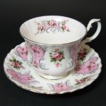 Royal Albert Valerie Teacup and Saucer