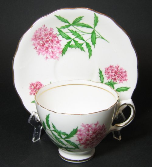 Colclough Floral Teacup and Saucer