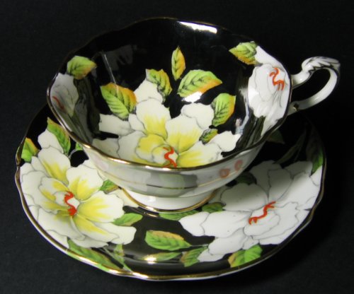 Paragon To The Bride Gardenias Teacup and Saucer