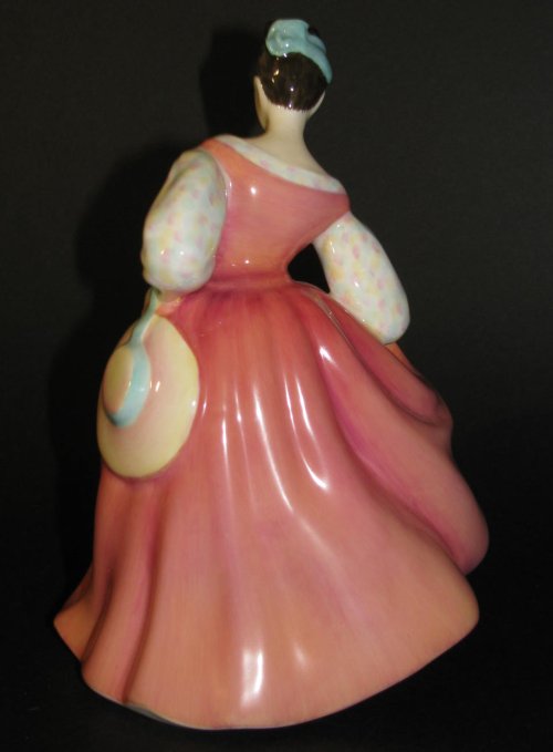 Royal Doulton Figurine Back View