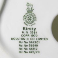 Royal Doulton Made in England Kirsty