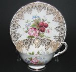 Paragon Gilt with Berries Teacup