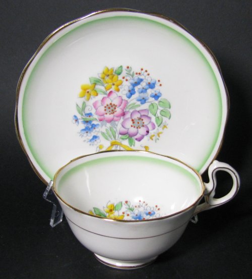 Royal Albert Deco Teacup and Saucer