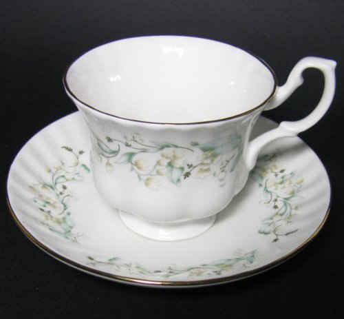 Royal Kent Lily of the Valley Teacup and Saucer