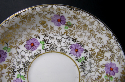 Phoenix Gilt Saucer