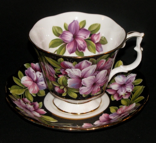 Royal Albert Azalea Teacup and Saucer