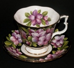 Royal Albert Azalea Teacup and Saucer