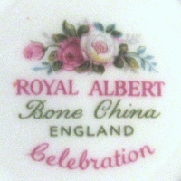 Royal Albert Bone China England Celebration