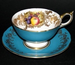 Aynsley Blue Orchard Teacup