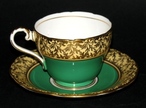 Aynsley Green Gilt Teacup