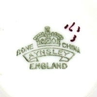 Bone China Aynsley England