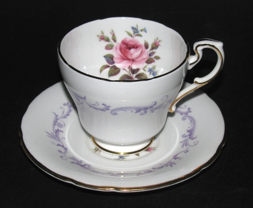 Paragon Century Rose Demitasse Teacup and Saucer