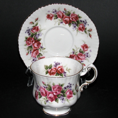 Paragon Floral Roses Teacup and Saucer