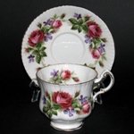 Paragon Red Roses Teacup