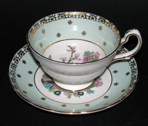 Grosvenor Gilt Floral Tree Teacup