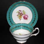 Grosvenor Red Rose Teacup