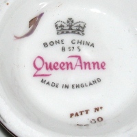 Queen Anne China Made in England